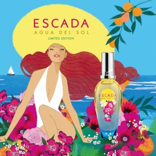 Agua Del Sol, Escada's summer fragrance for summer 2016